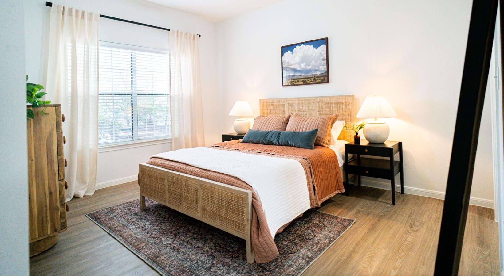 Beautiful bedrooms to fit every need spacious bedroom with large window